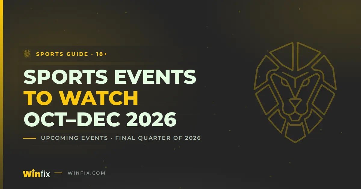 Winfix - Sports Events to Watch