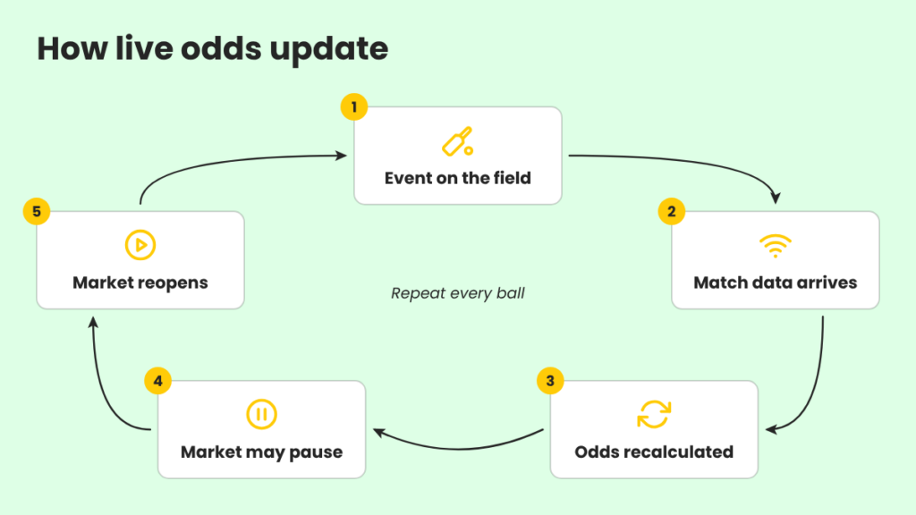 how live odds update flow how live odds update flow